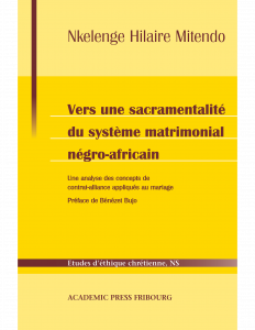 Vers une sacramentalité du système matrimonial négro-africain